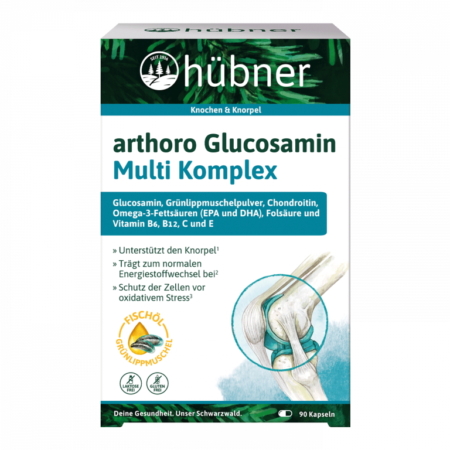 Hübner arthoro Glucosamin Multi Komplex Kapseln (90 Stück)